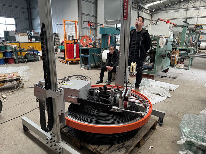 全自動盤線機(jī)使用過程需要注意哪些